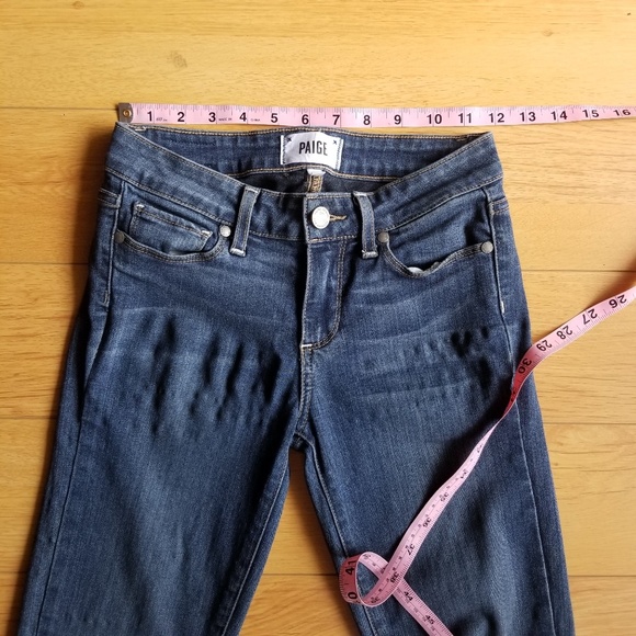 PAIGE Verdugo Ankle Dark Wash Jeans - Picture 8 of 8